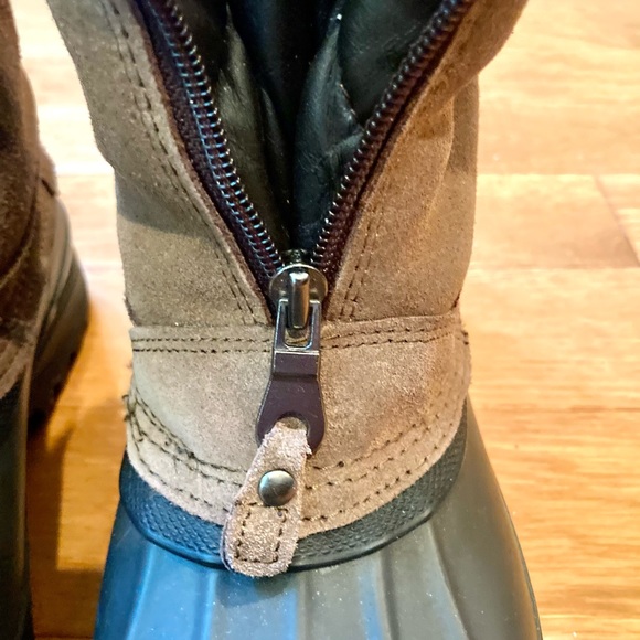 G.H.Bass Winter Zip up Sturdy Boots 8M Excellent Condition - Picture 10 of 14